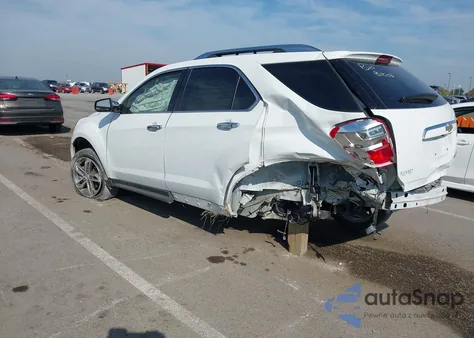 2016 Chevrolet Equinox Ltz from USA, damaged, VIN 2GNALDEK7G6349825
